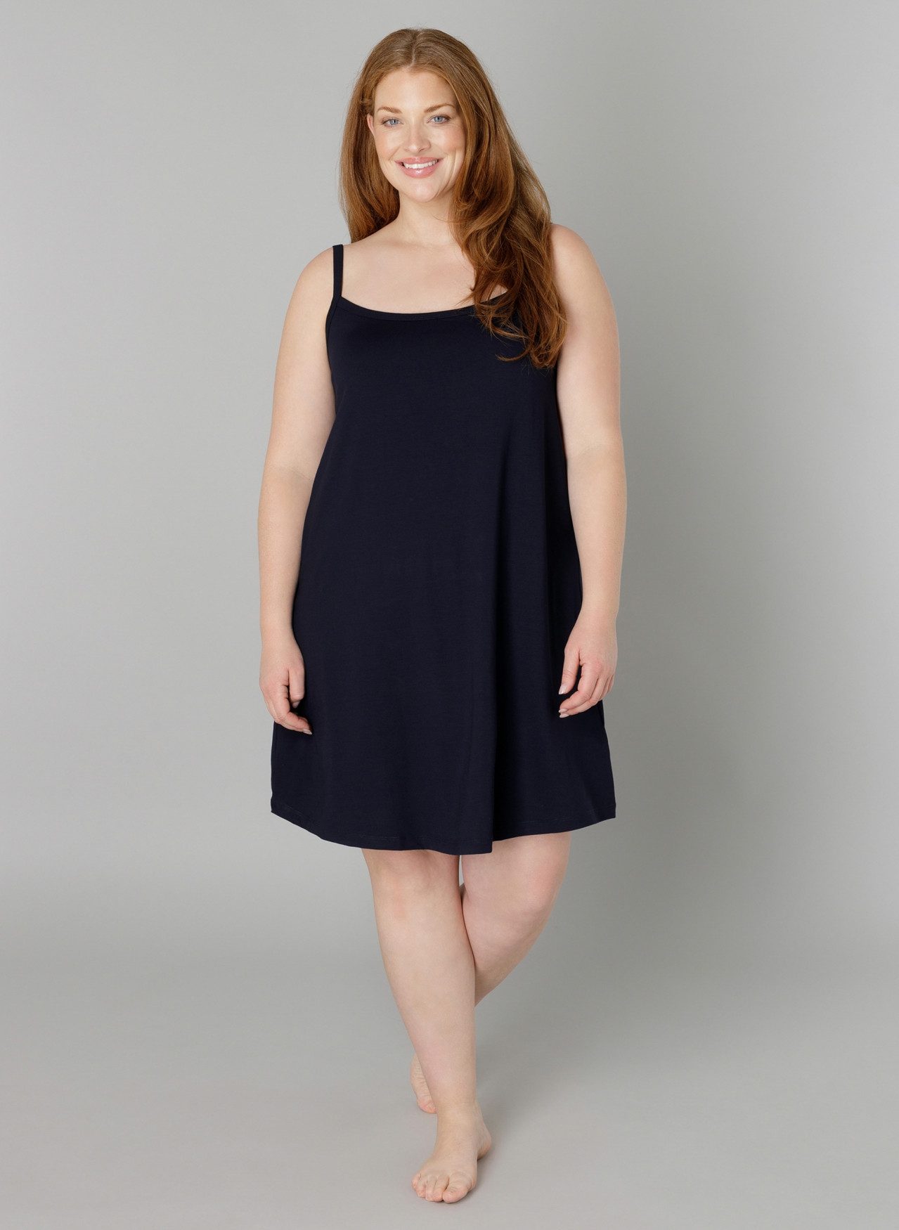 Base Level Curvy Trägerkleid Alissa Verstellbare günstig online kaufen