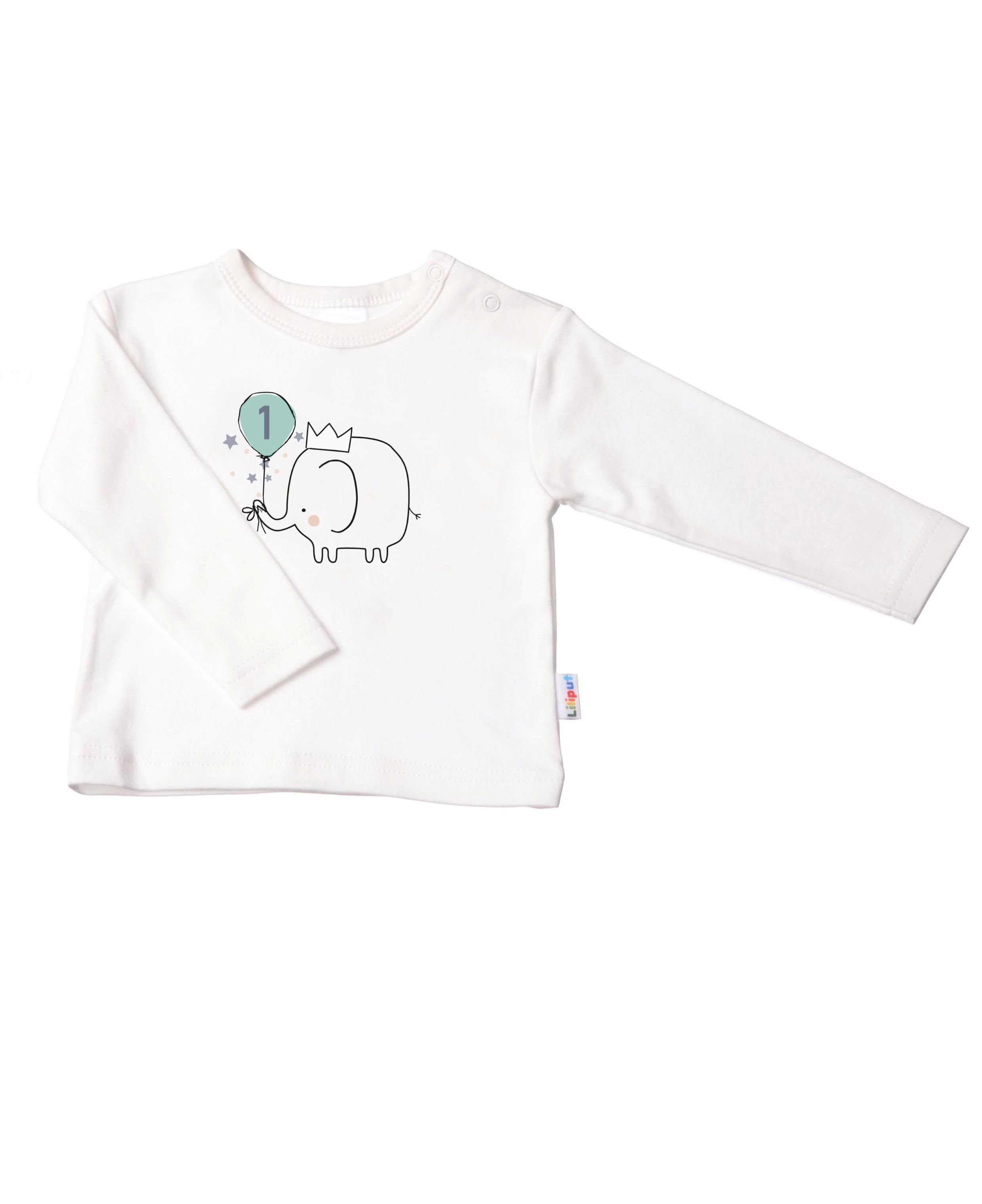 Langarmshirt Elefant 1