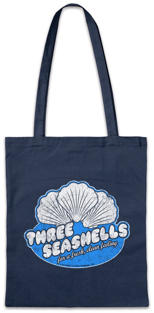 Beuteltasche Three Seashells Stofftasche Demolition Drei Muscheln Toilette Klo