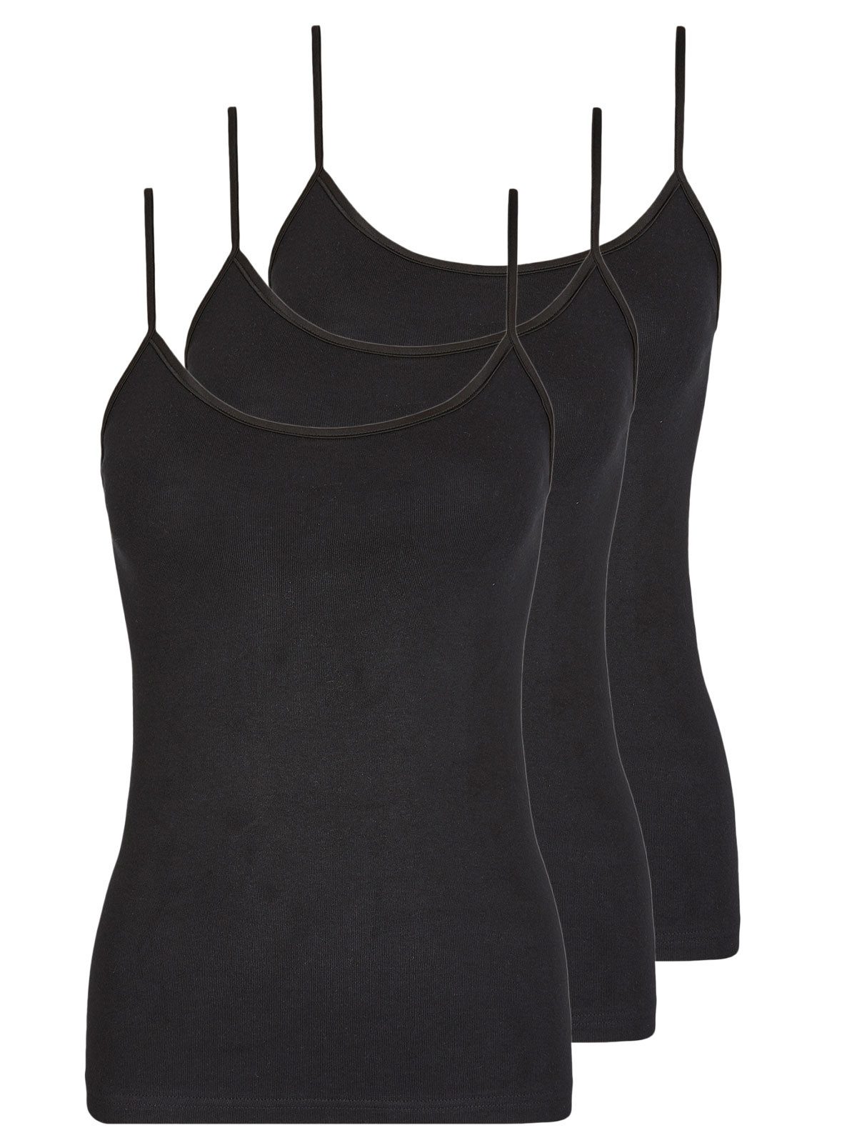 Nina Von C. Achseltop 3er Pack Trägerhemd Motion (Packung, 3-St) -