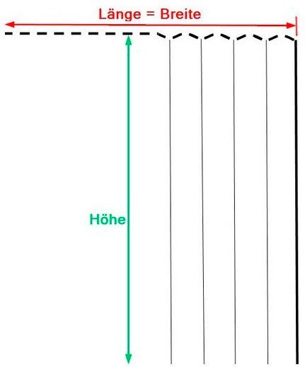 (1 einfache Stickerei, pflegeleicht, Gardine Maß Kräuselband transparent, St), nach Ciara, VHG, Sablé, Kante,