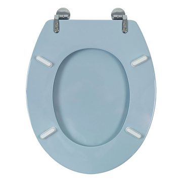 Grafner WC-Sitz WC-Sitz aus MDF Lighthouse Toilettensitz 10304, Außenmaße (L x B): ca. 43 x 36,5 cm