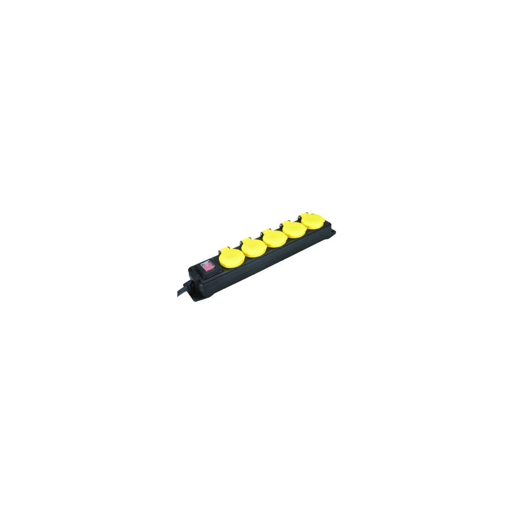 UNITEC UNITEC Schuko-Steckdosenleiste 5-fach, IP44 Steckdosenleiste