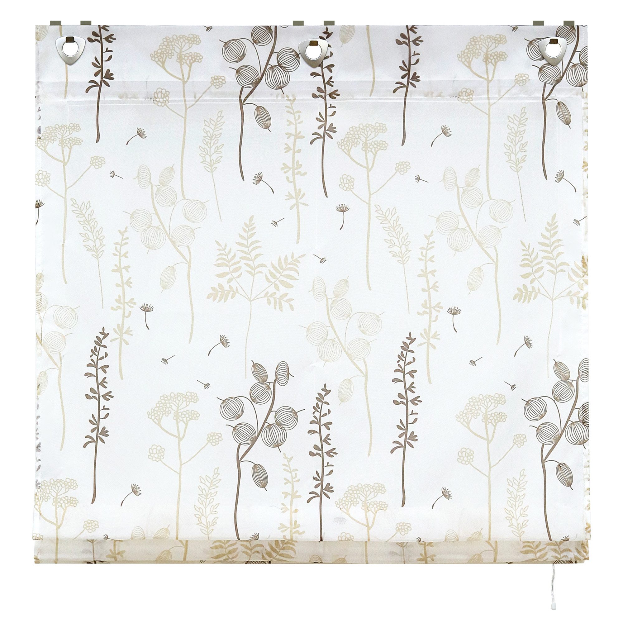 Joyswahl Raffrollo Laterne Blume, mit Hakenaufhängung, U-Haken, freihängend günstig online kaufen