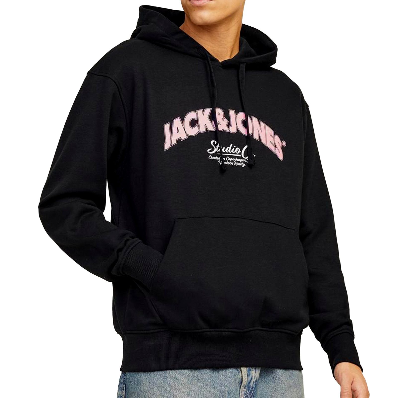 Jack & Jones Hoodie JORBRONX Arch Big Sweat Hood LN mit großem Print auf de günstig online kaufen