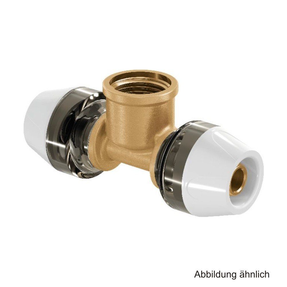 Wasserrohr Uponor RTM T-Stück 16 x 1/2"IG x 16mm