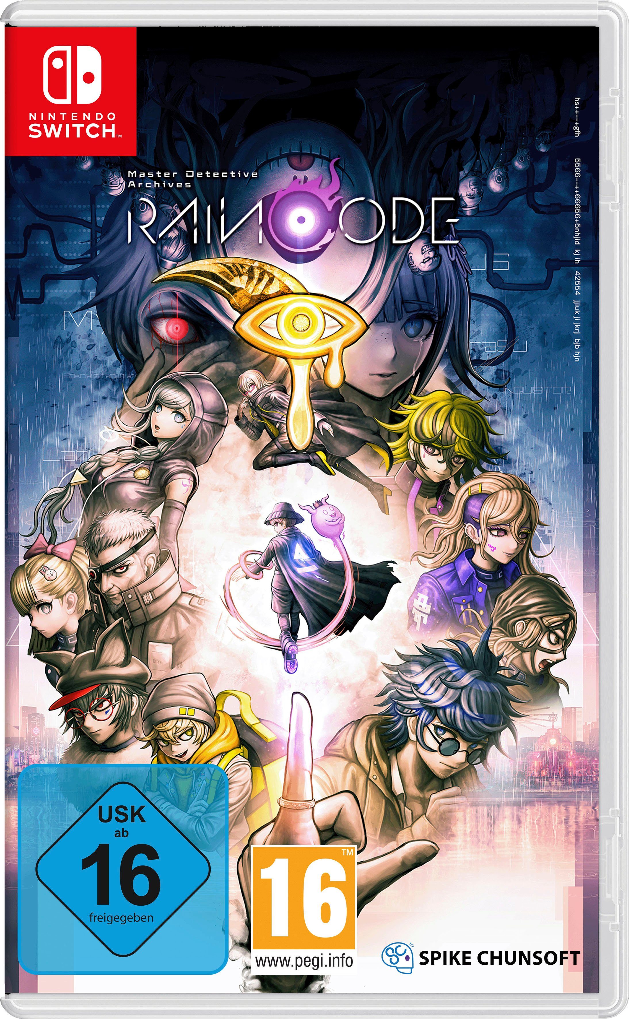 Master Detective Archives: RAIN CODE (Softwarekarte), Nintendo Switch