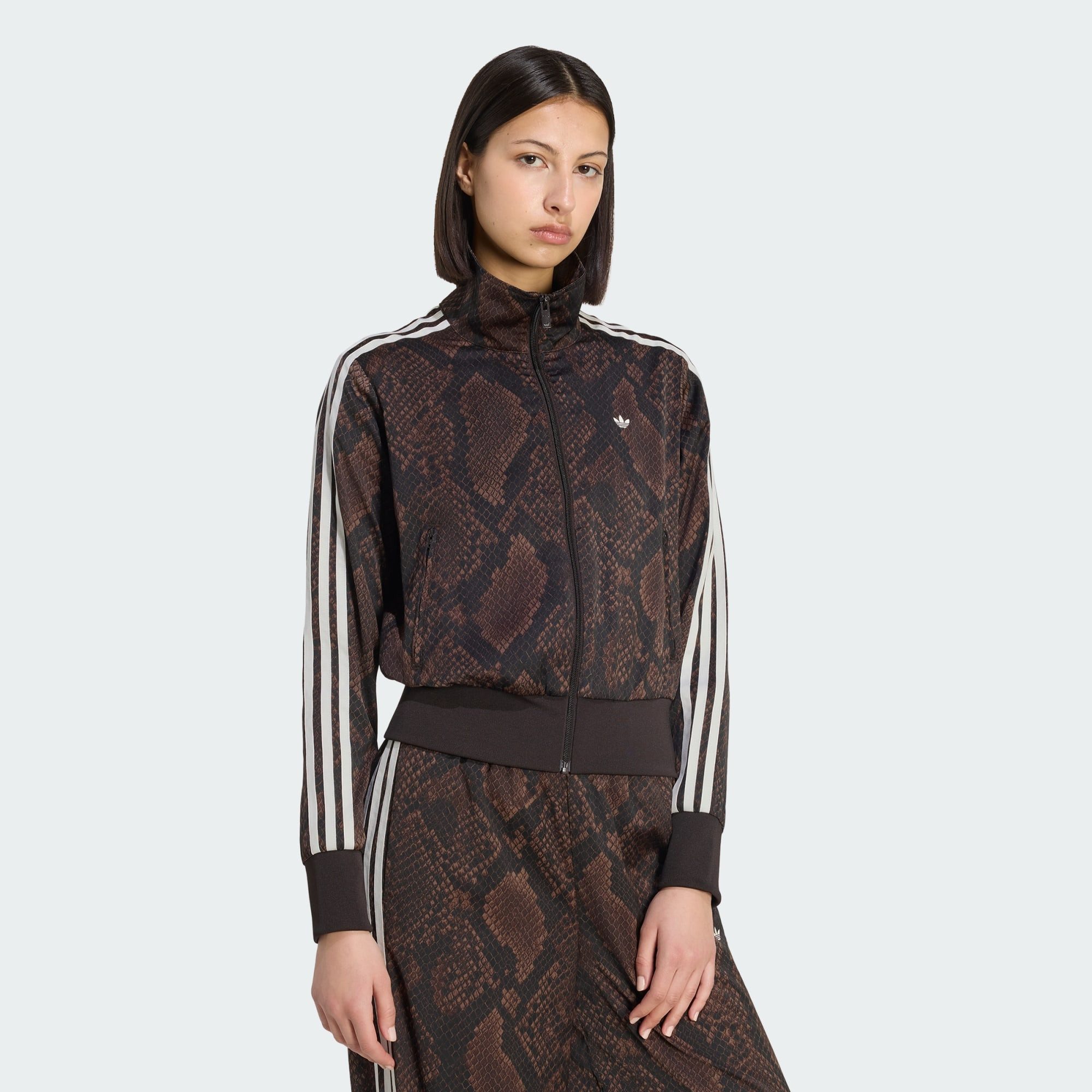 adidas Originals Trainingsjacke SATIN FIREBIRD ORIGINALS JACKE, SCHLANGENPRINT (1-St)