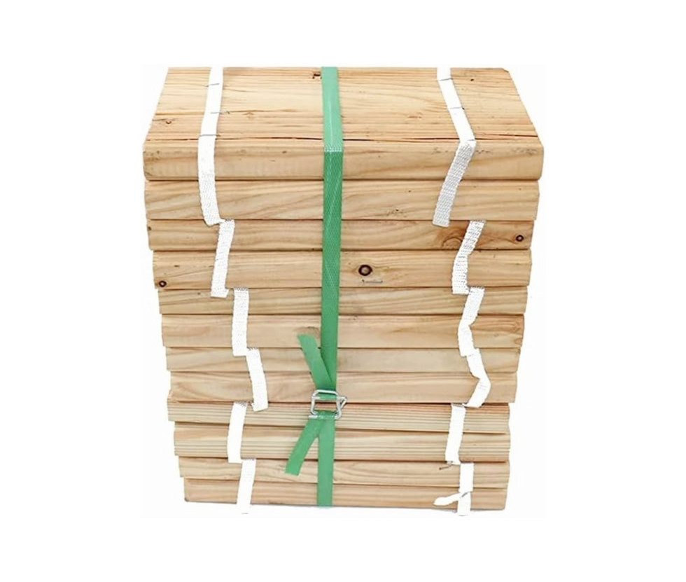 Gartenwelt Riegelsberger Holzfliesen Rollweg aus Lärche günstig online kaufen