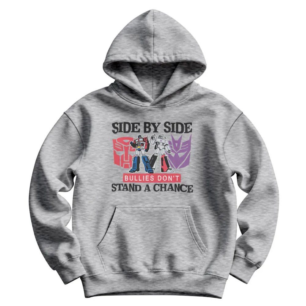 Transformers Hoodie Bullies Don'T Stand A Chance Kids Hoodie