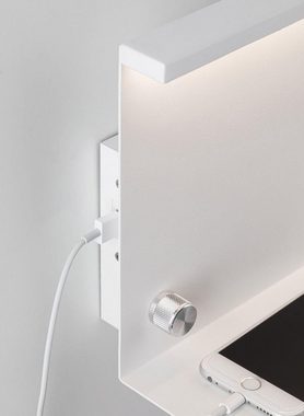 Paulmann LED Wandleuchte Jarina, Dimmfunktion, LED fest integriert, Warmweiß, LED-Modul, dimmbar
