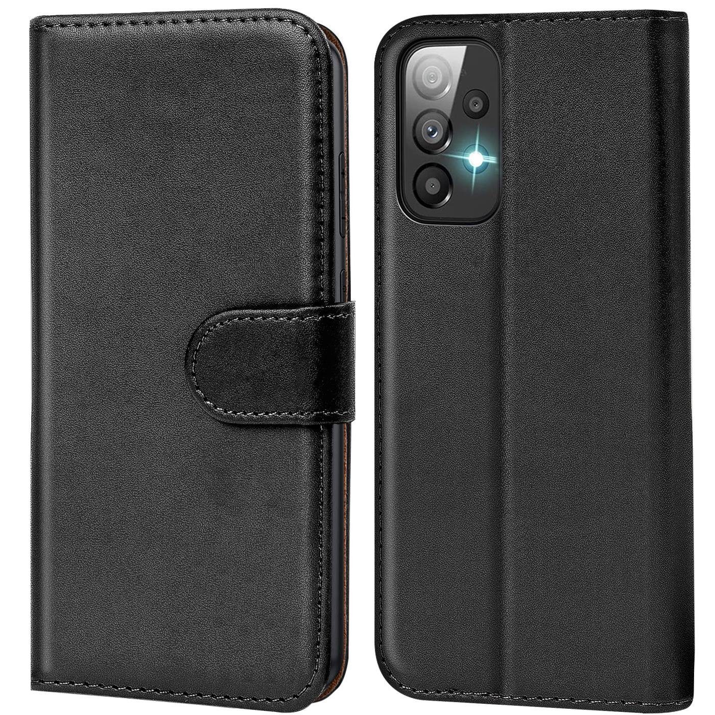 CoolGadget Handyhülle Wallet Klapp Tasche Book Case für Samsung Galaxy A23 5G 6,6 Zoll, Hülle Klapphülle Flip Cover Etui Schutzhülle