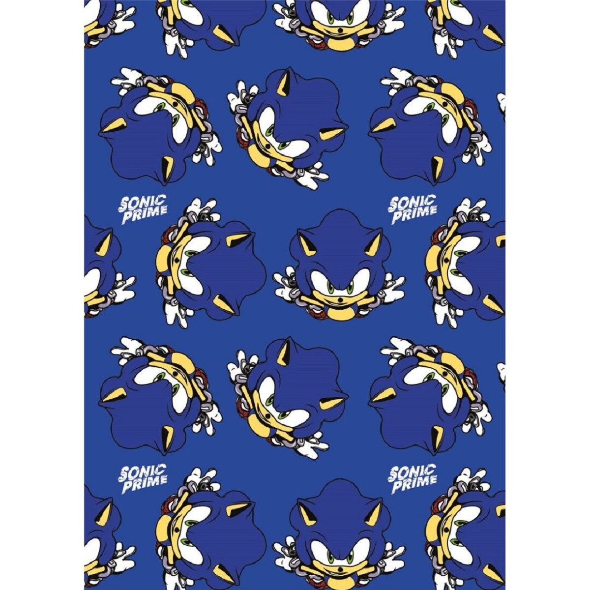 Wohndecke Weiches & leichtes Decke für Bett & Sofa (110x150 cm), Sonic The Hedgehog