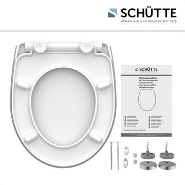 Schütte WC-Sitz Happy Elephant, Duroplast, mit Absenkautomatik und Schnellverschluss, High Gloss