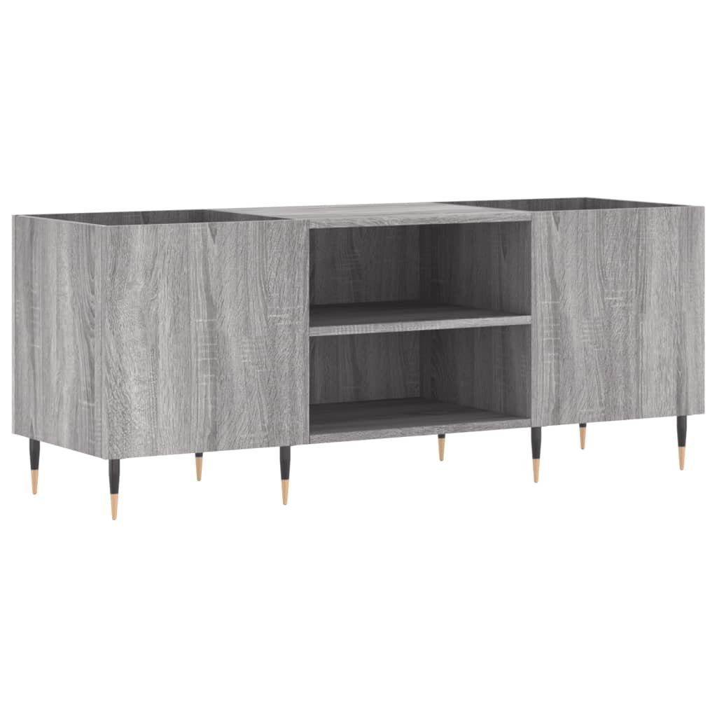 vidaXL Lowboard Plattenschrank Grau Sonoma 121x38x48 cm Holzwerkstoff (1 St)