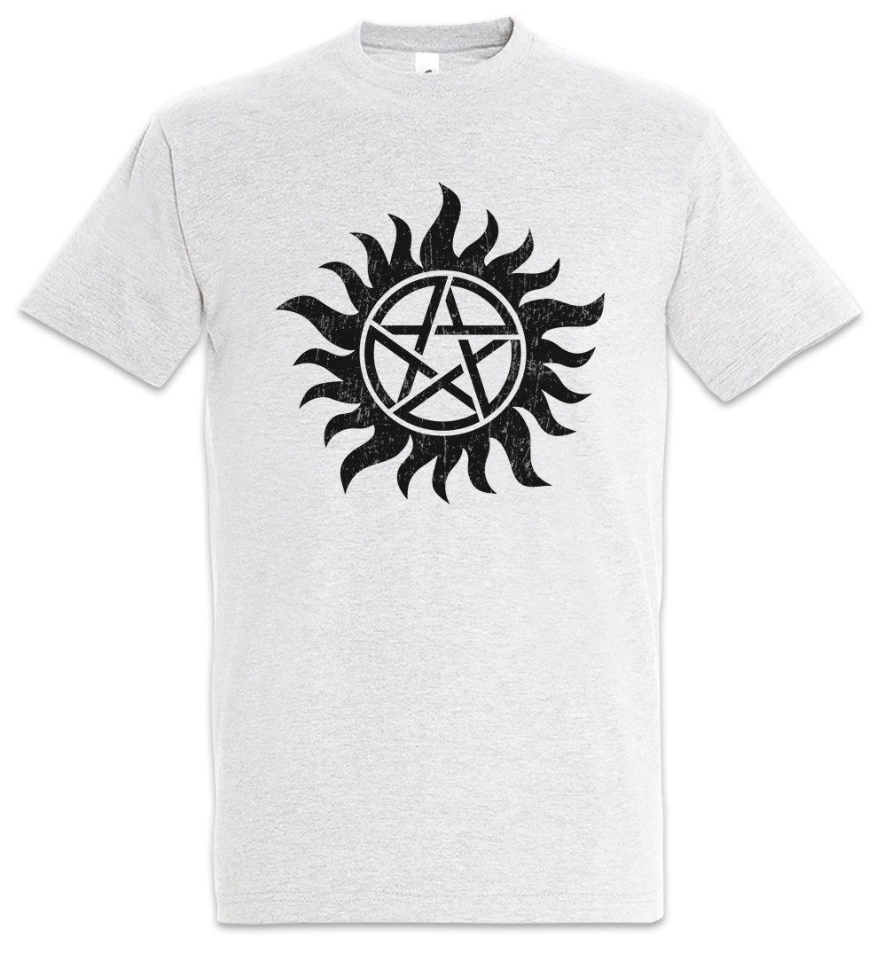 Urban Backwoods Print-Shirt Anti Possession Symbol günstig online kaufen