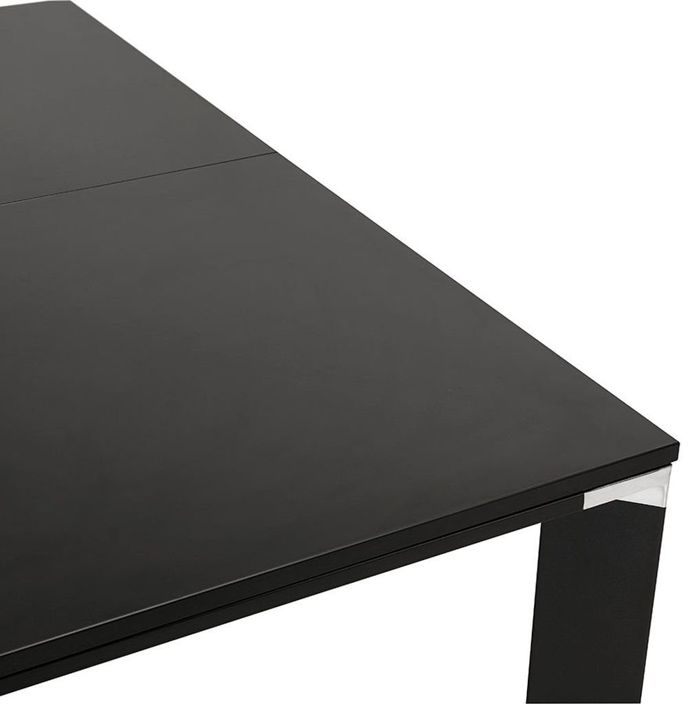 KADIMA DESIGN Laptoptisch Schwarz PC-Tisch SELENA Schreibtisch Büro Schreibtisch
