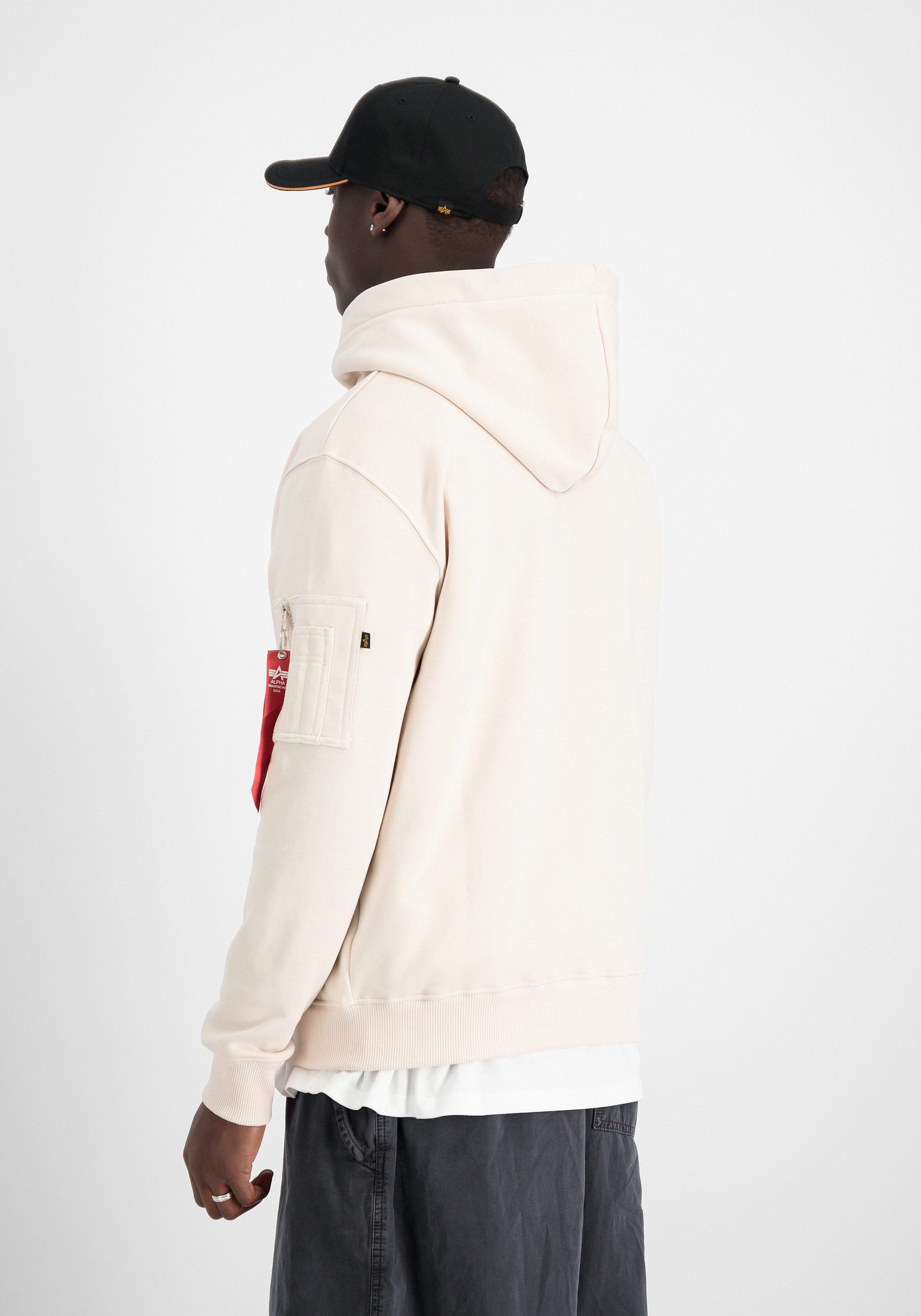 Alpha Industries Hoodie Alpha Puff Print Hoodie – Bild 2 von 5