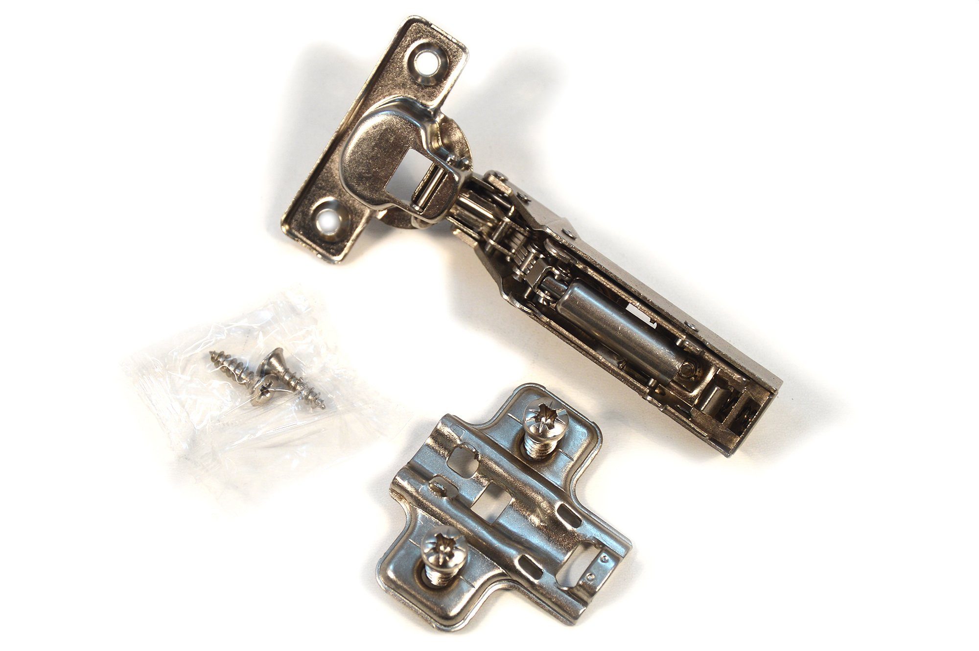 GTV Möbelbeschlag HD-Scharnier CIHC-W Innenanschlag Topfband Topfscharnier Türscharnier (4 St)