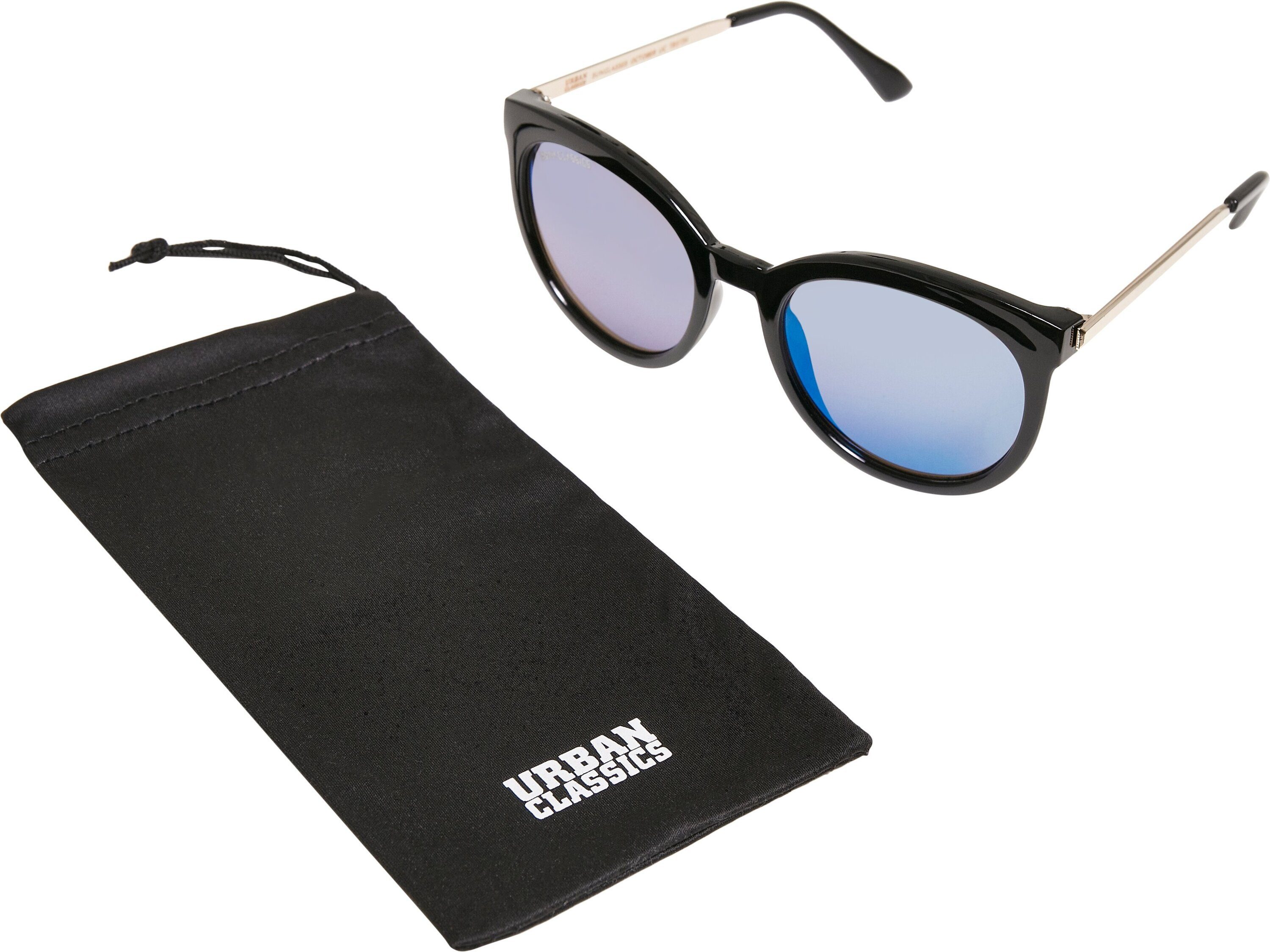 URBAN CLASSICS Sonnenbrille Accessoires Sunglasses October UC black/blue