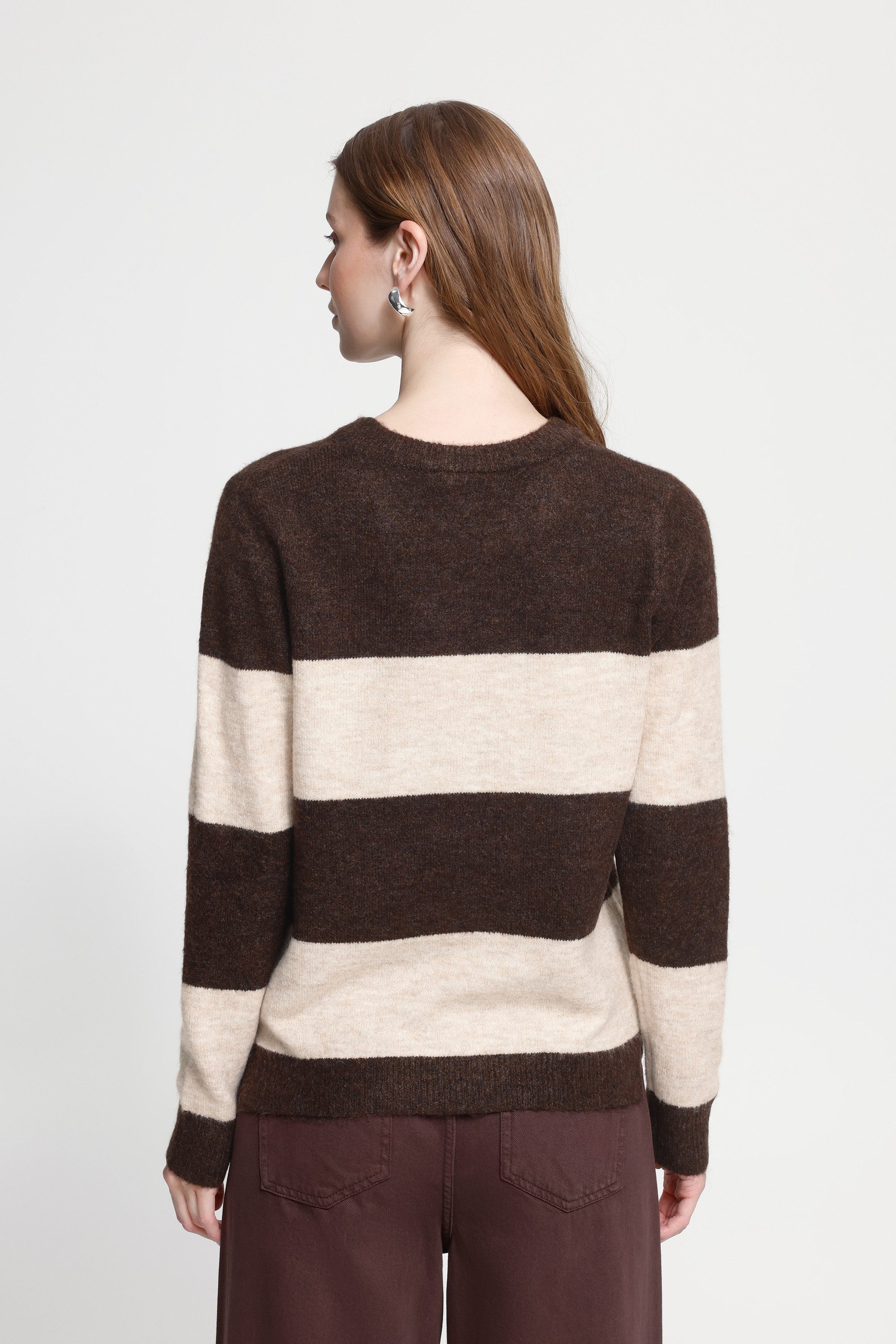 ICHI Strickpullover Langarm IHEDEEN