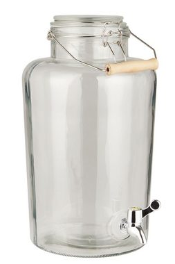 Ib Laursen Getränkespender Ib Laursen - Getränkespender Wasserspender 8,45 L aus Glas mit