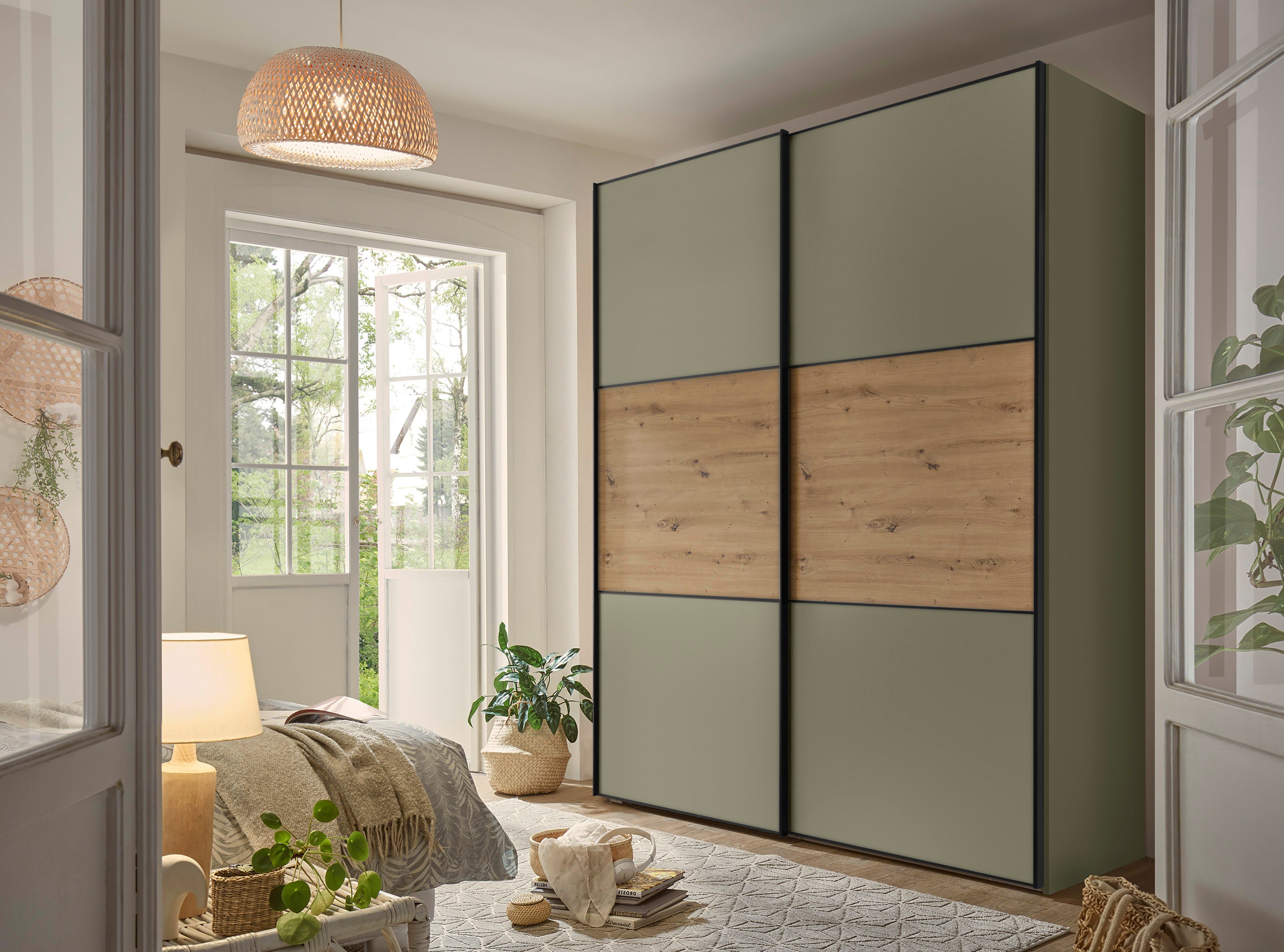 STAUD Schwebetürenschrank Includo, Made in Germany Mit vier verschiedenen Ausstattungsvarianten