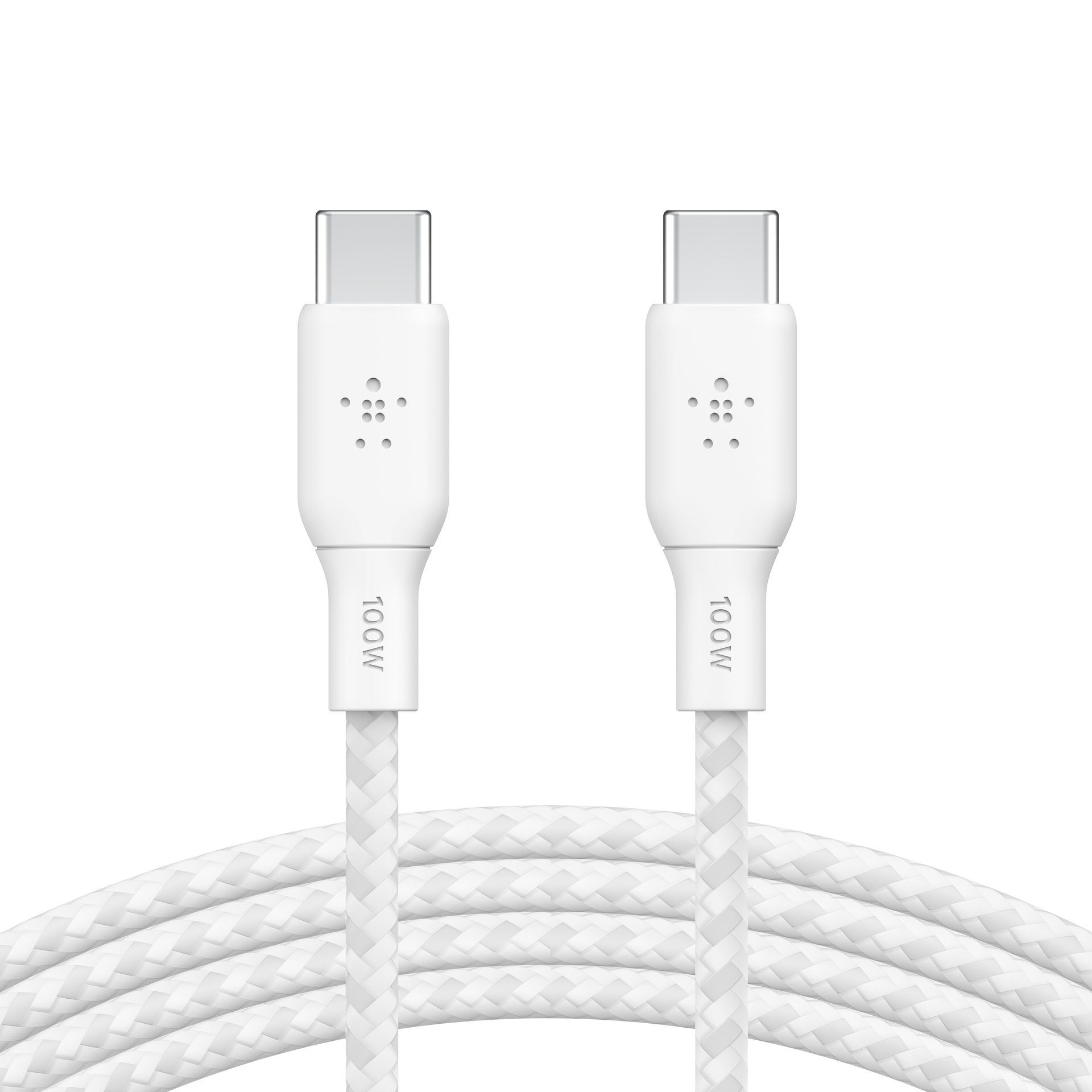 Belkin BOOST CHARGE USB-C/USB-C Kabel, bis 100 W, 2m USB-Kabel, USB Typ C, (200 cm)