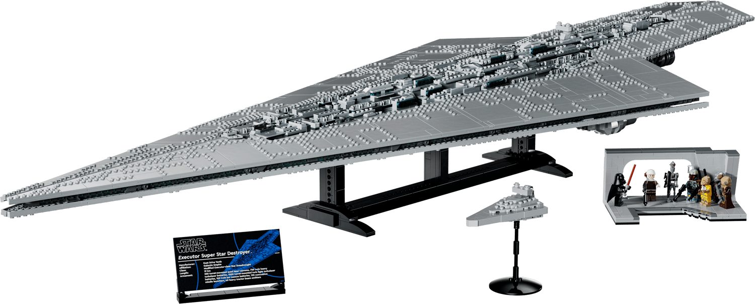 LEGO® Star Wars 75457 Supersternzerstörer Executor Spielbausteine, (Set, 6130 St., Set)