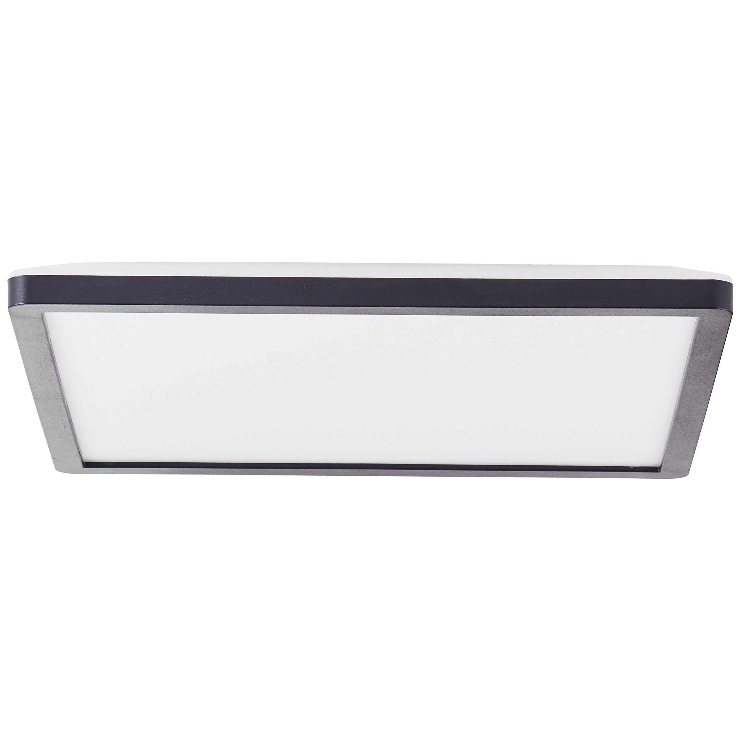 Kunststo 29x29cm BRE-Light 29x29cm schwarz/weiß Sorell Deckenaufbau-Paneel LED Deckenaufbau-Paneel schwarz/weiß, Aufbauleuchte Sorell Brilliant LED