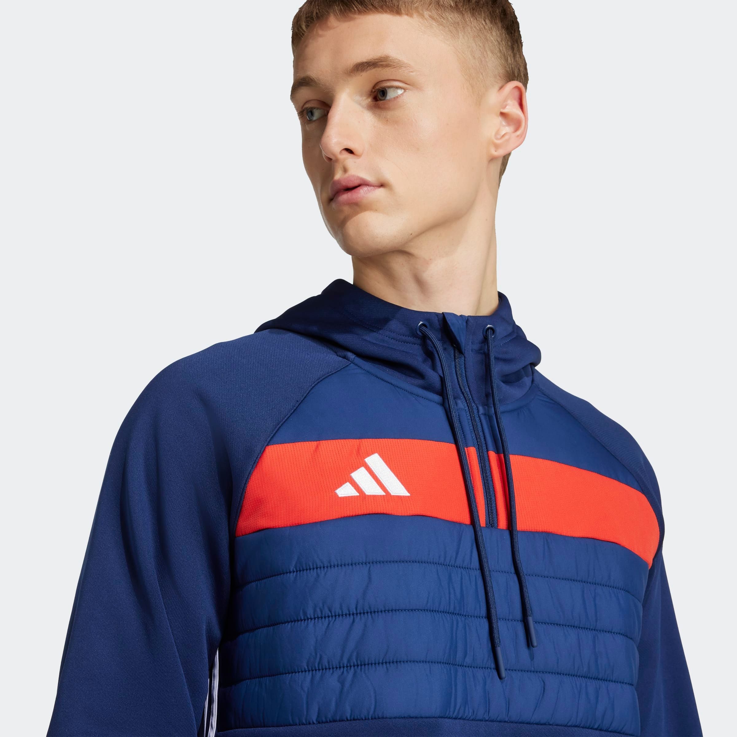 adidas Performance Kapuzensweatshirt TIRO 25 ESSENTIALS WINTERIZED TRAININGSOBERTEIL