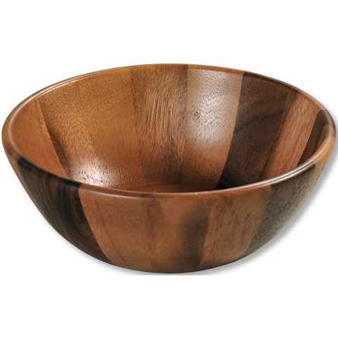 KESPER for kitchen & home Schale, Holz, mit besonderer Holzmaserung, Ø 24,5 cm