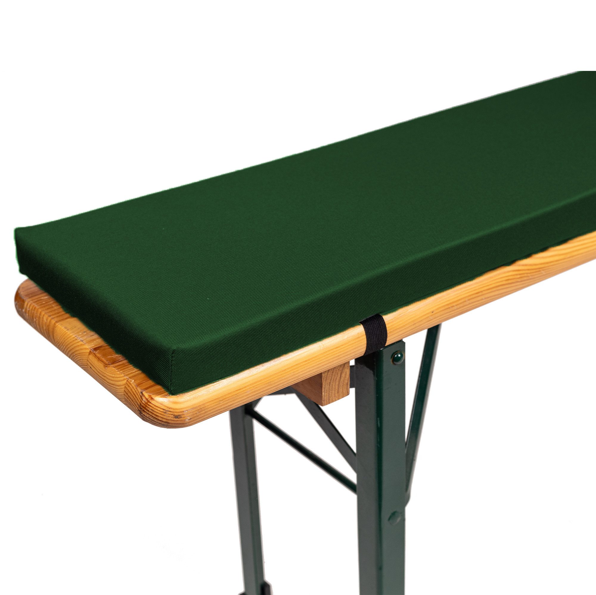 TexDeko Bankauflage mit Reißverschluss und Polsterung zum selber Aufziehen, (1 St), 220x25x2cm/4cm, Top Qualität