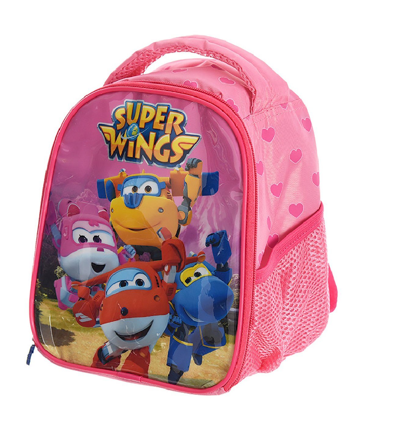 Super Wings Kinderrucksack, 2 zusätzliche Taschen an den Seiten Rückseite  mit einer Namenschild-Tasche online kaufen | OTTO