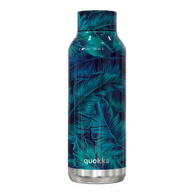 Stor Trinkflasche Quokka SOLID DEEP Jungle Edelstahl Flasche 510 ml