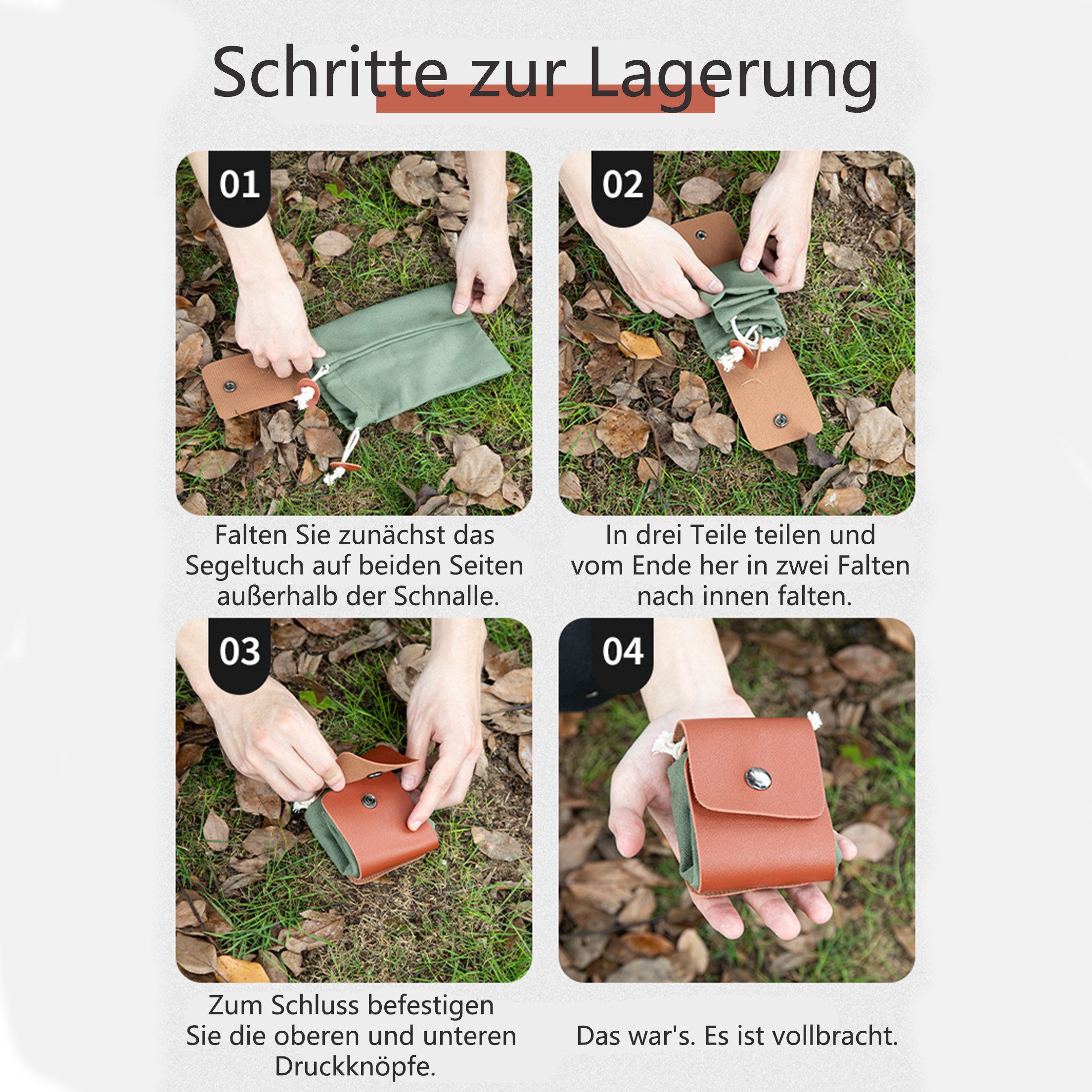 Jumpeak Gürteltasche Outdoor-Foraging-Taschen,Obstpflücker-Taschen,Aufbewahrungstasche, Leichtgewicht, 3 Farben, Hände freihalten, Gürteltasche