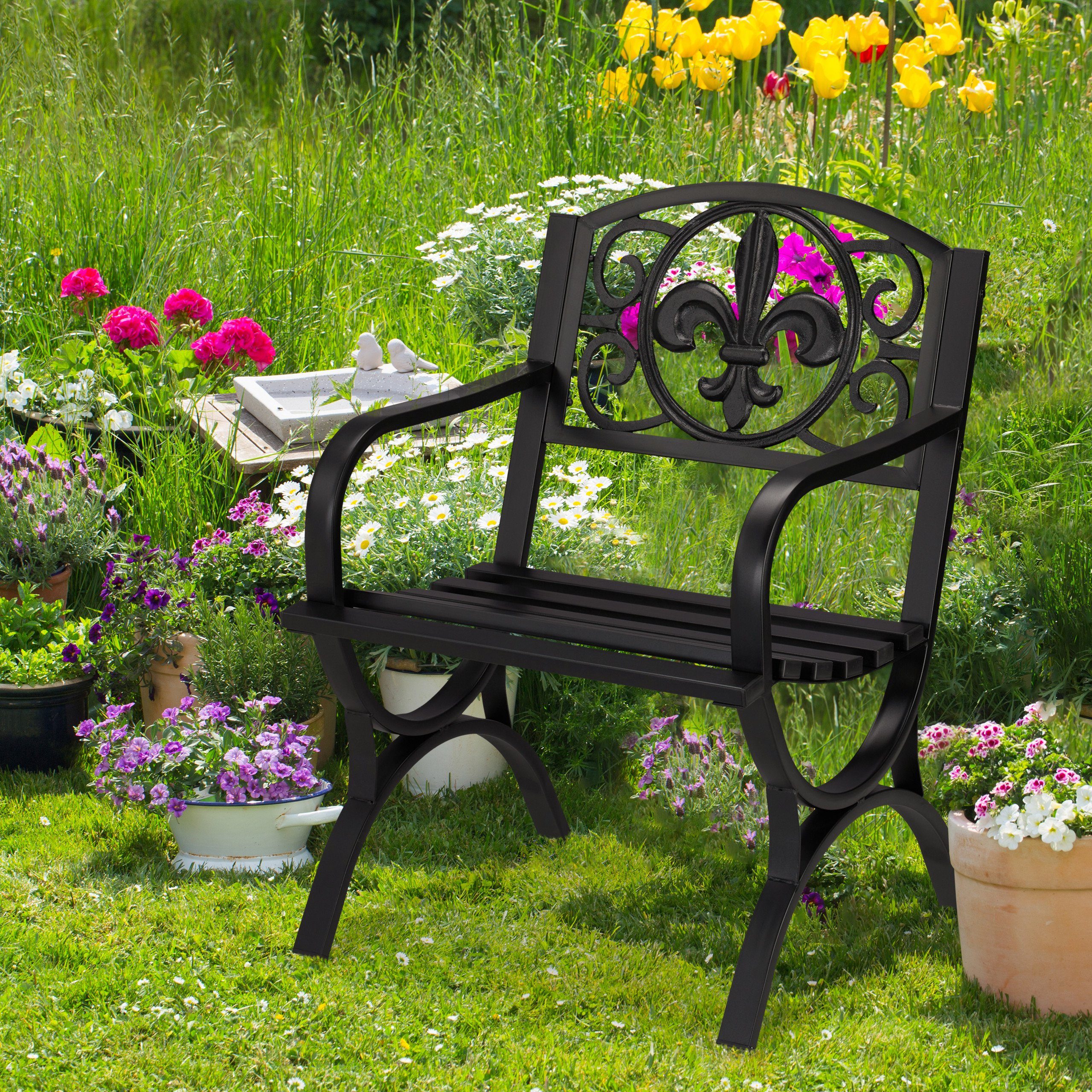 relaxdays Gartenstuhl Metall antik günstig online kaufen