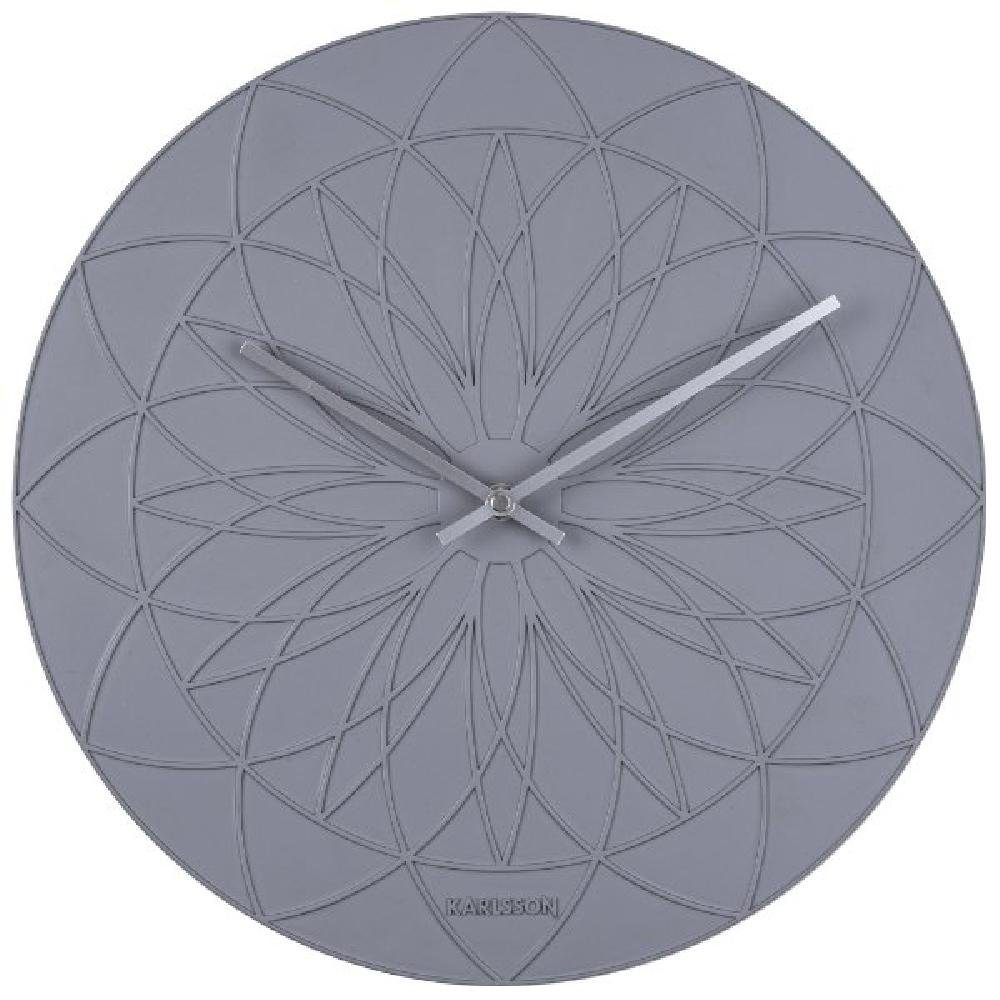 Karlsson Uhr Wanduhr Fairytale Dunkelgrau