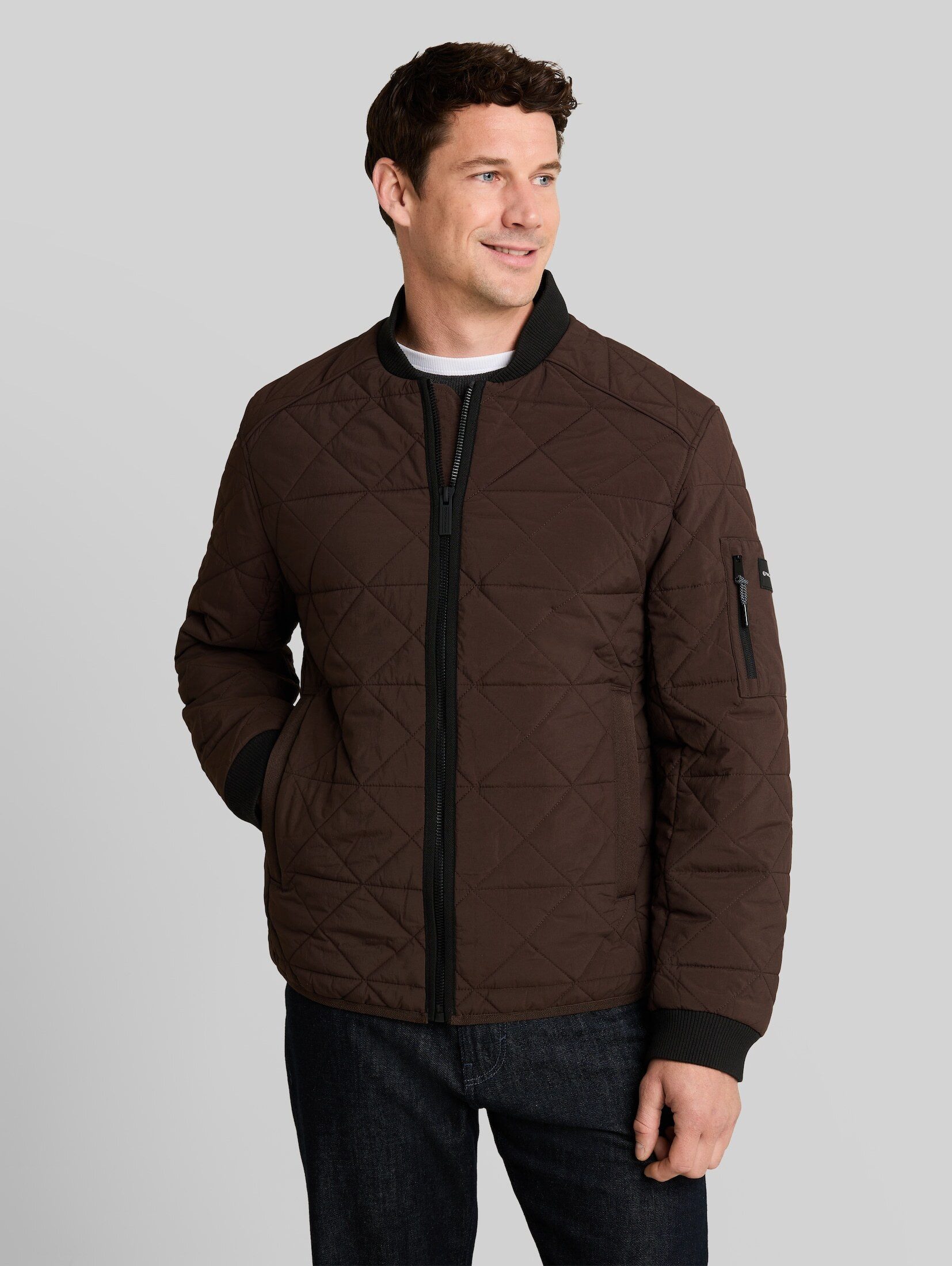 TOM TAILOR Winterjacke Jacken Bomberjacke aus wasserabweisendem Material