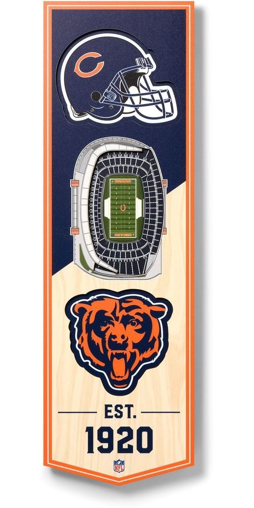 Chicago Bears Dekoobjekt