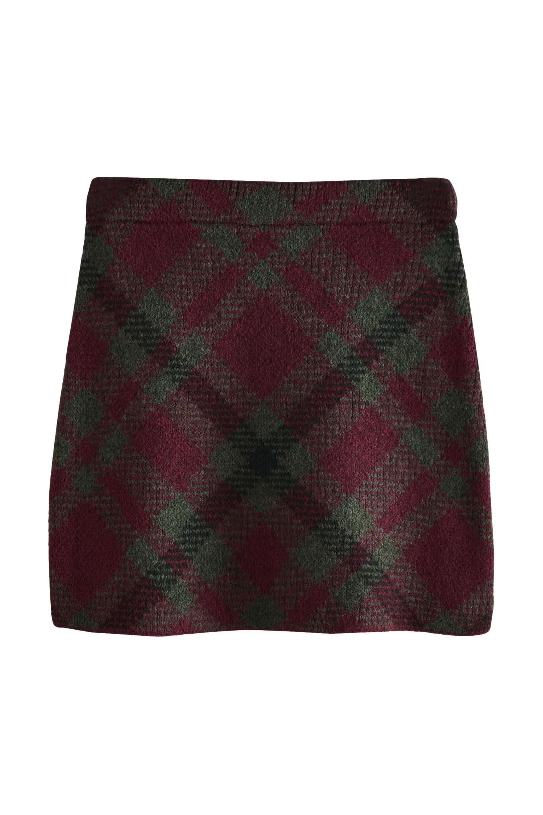 Next Minirock Gemusterter Co-Ord Minirock aus günstig online kaufen