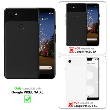 Cadorabo Handyhülle Google PIXEL 3A XL Google PIXEL 3A XL, Flexible TPU Silikon Handy Schutzhülle - Hülle - mit Handykette