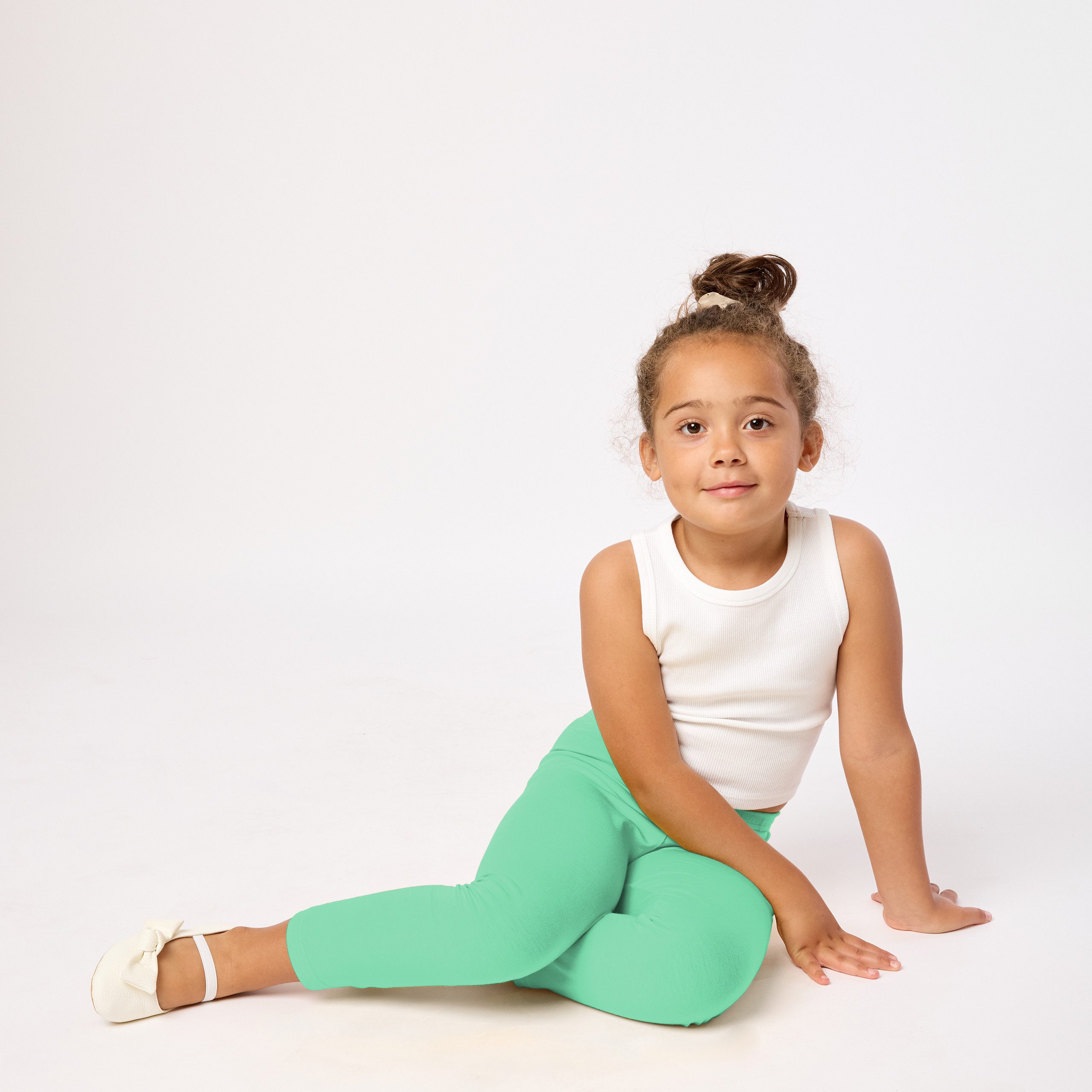 Merry Style Leggings Mädchen 3/4 Capri MS10-131 (1-tlg) elastischer Bund – Bild 5 von 5