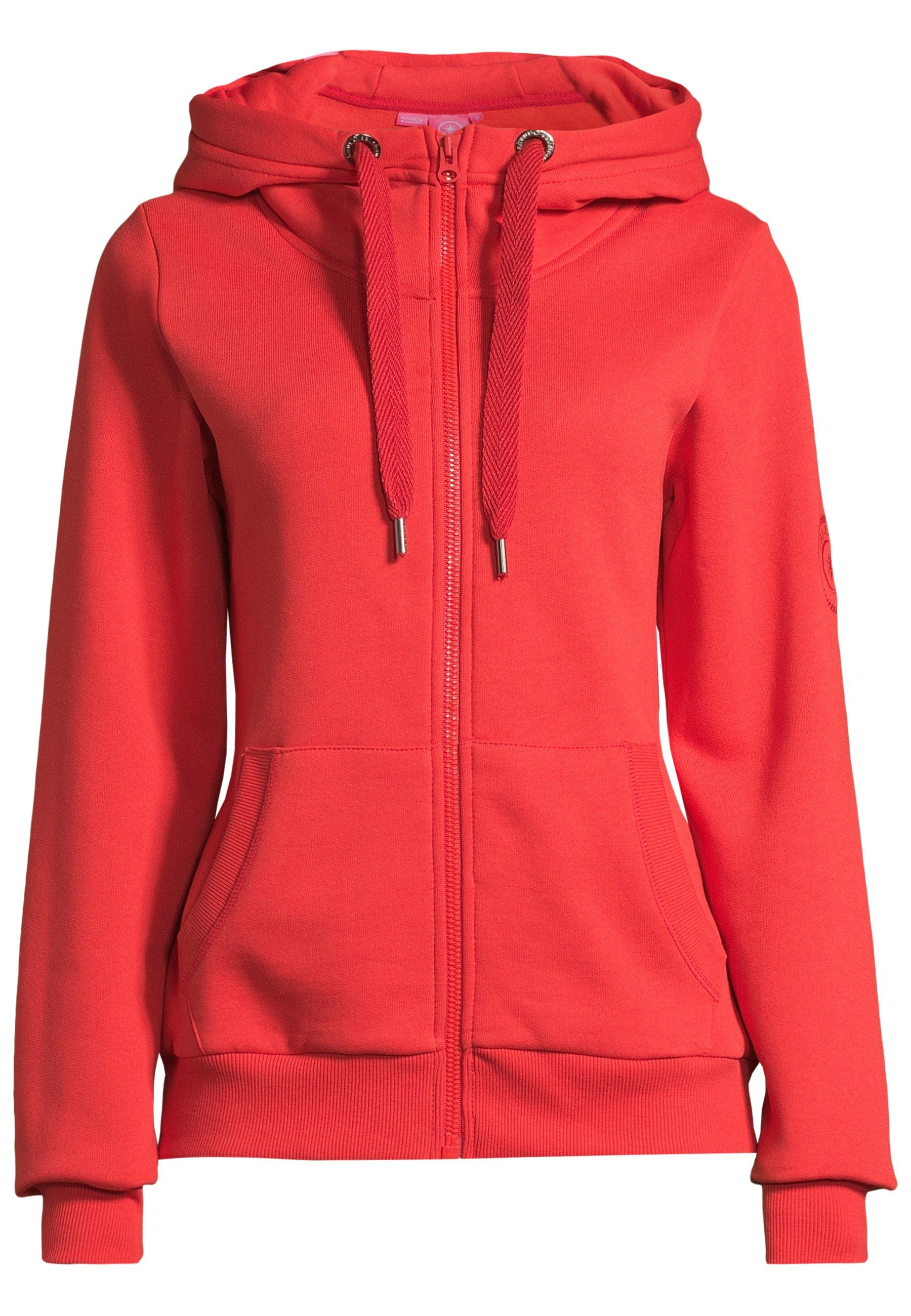 salzhaut Sweatjacke SÖÖTE Damen Tailliert weiche, günstig online kaufen