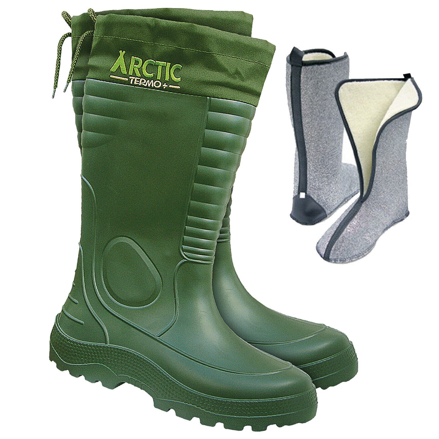 Winterstiefel Winterschuhe Gummistiefel Gefüttert Arbeitsstiefel Gummistiefel