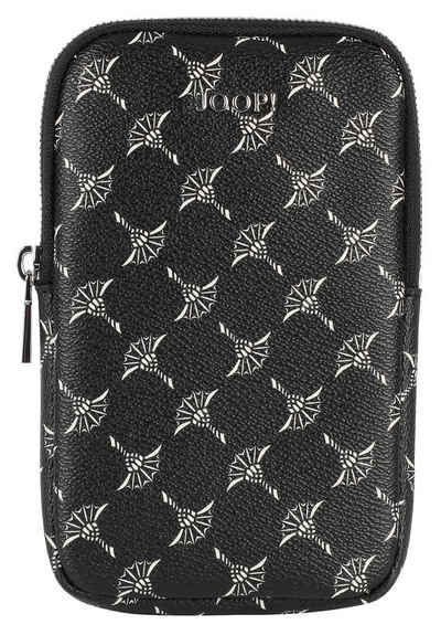 JOOP! Handytasche cortina 1.0 bianca phonecase lvz, Handy-Etui mit Schulterriemen Smartphone-Tasche Mobiltelefon-Tasche