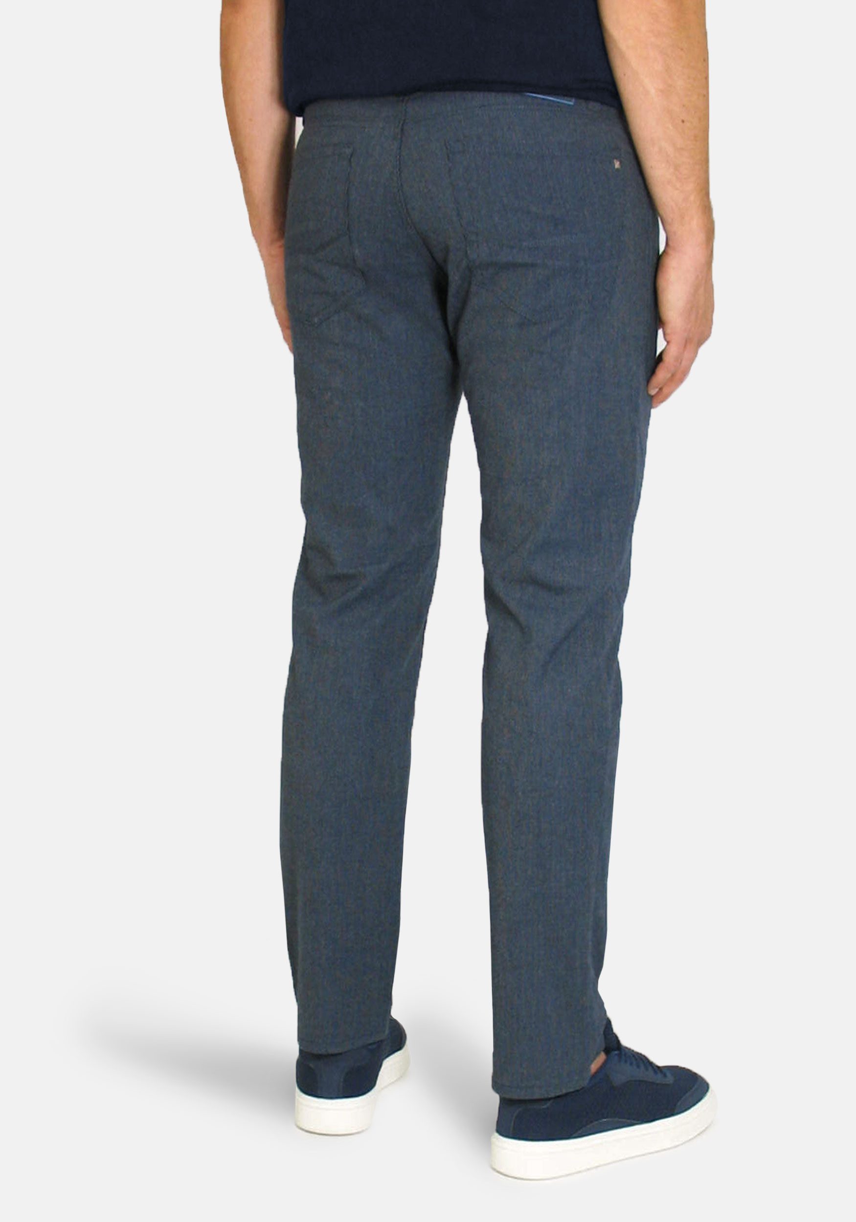 Pierre Cardin 5-Pocket-Hose LYON TAPERED Polyester-Viskose-Mix, günstig online kaufen