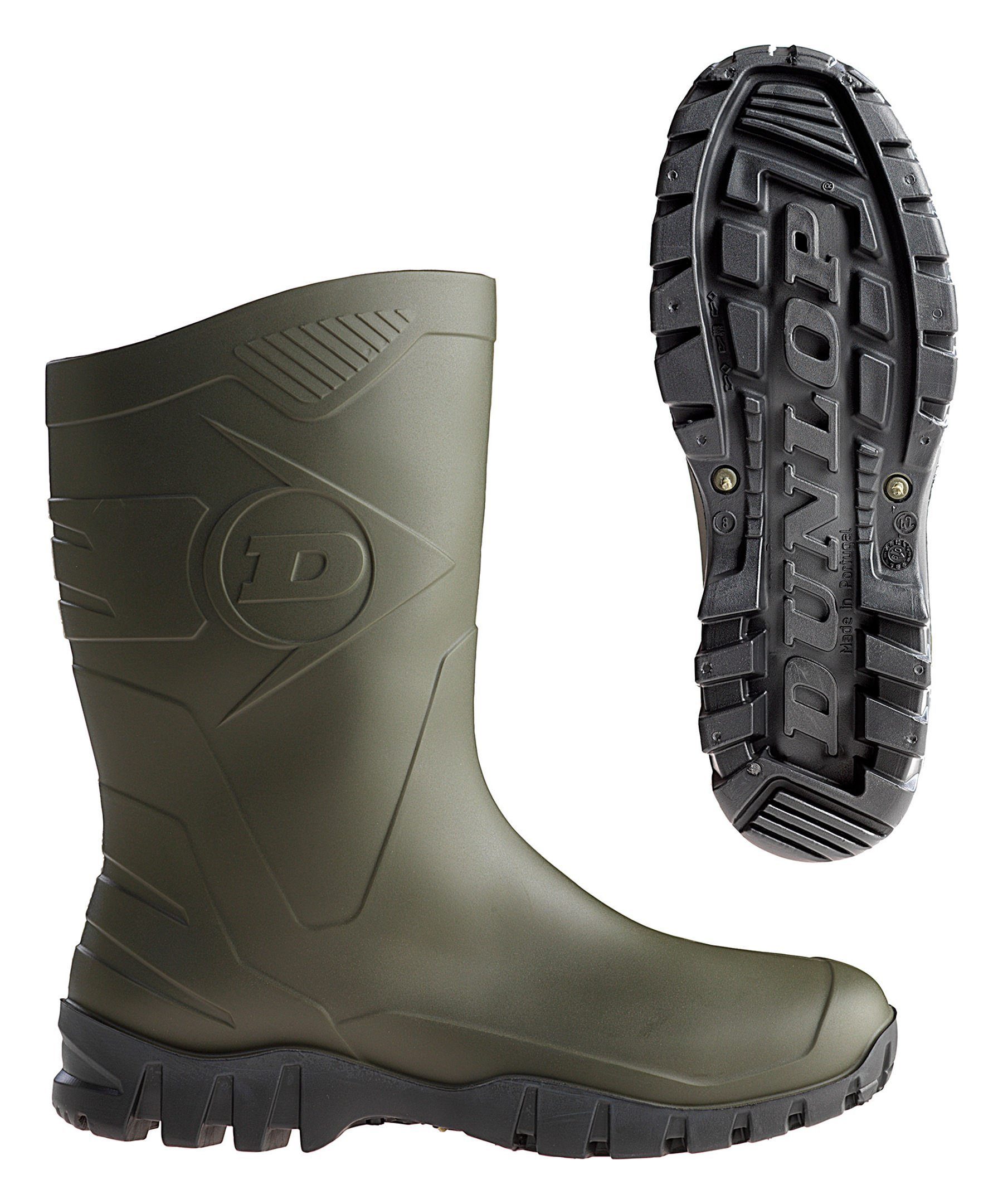 Dunlop Gummistiefel Stiefel Dee grün günstig online kaufen