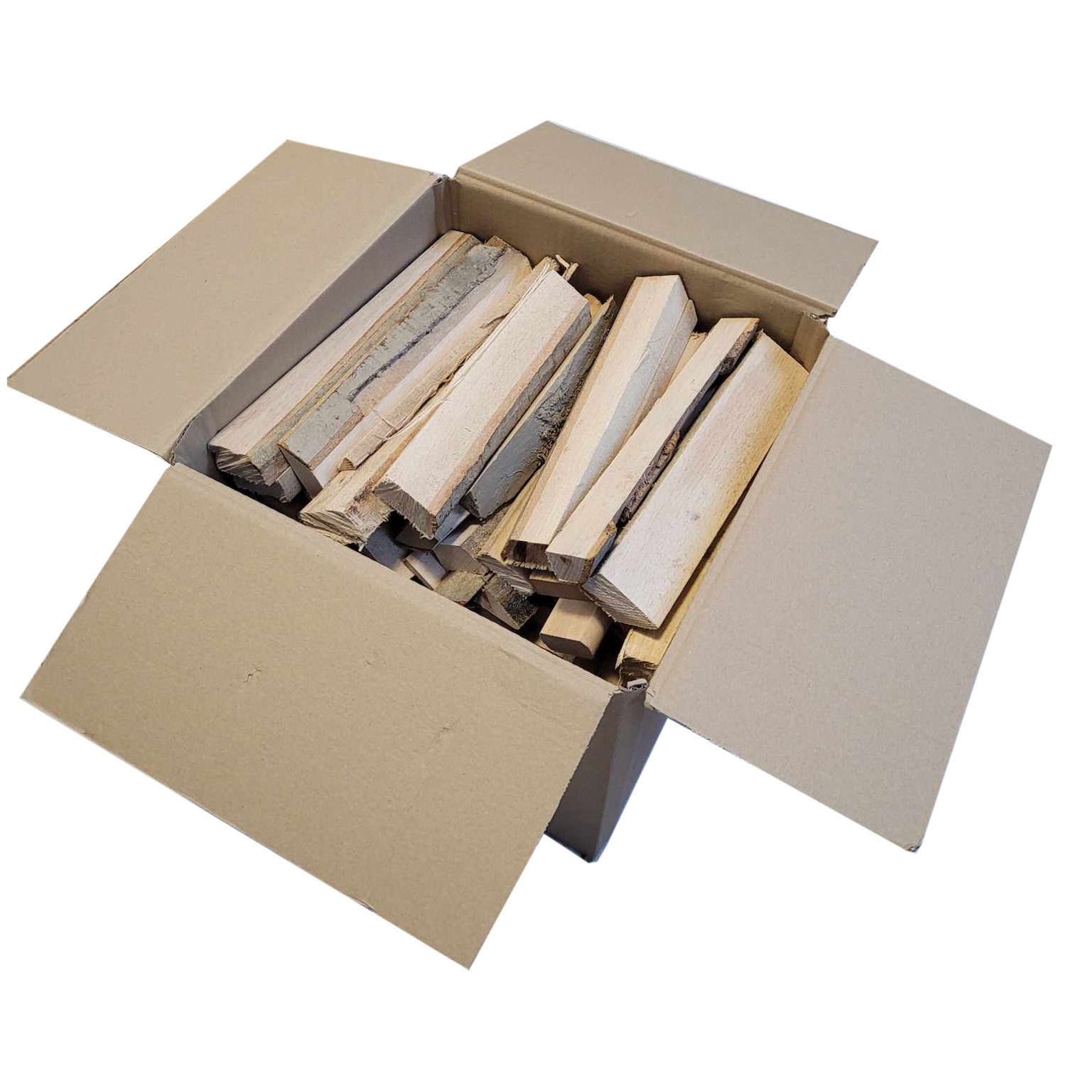 WOODOK Гриль зажигалки, Buche trockenes Anzündholz 20kg eco für Kamin