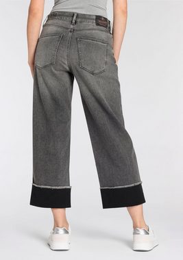 Herrlicher Weite Jeans Mäze Organic Denim Brushed